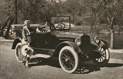 Chalmers Car Postcard