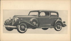 Buick - 1933 Series 33 Sixty Victoria Coupe Postcard