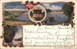 The Chicago Milwaukee and St. Paul Railway Postcard