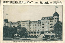 Southern Railway St. Louis, MO Trains, Railroad Postcard Postcard Postcard