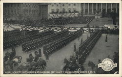 Baltimore & Ohio RR Navy Academy Inaugural Ceremony 3/4/1913 Postcard