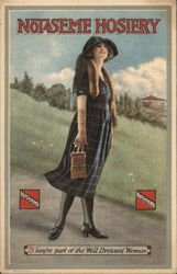 Notaseme hosiery Postcard