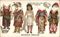 Mascot Bread - Condon Bakery Postcard