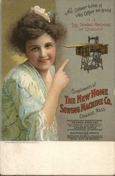 The New Home Sewing Machine Co. Postcard