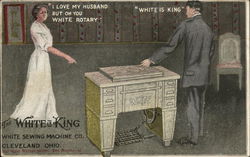 White Sewing Machine Co. Postcard