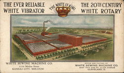 White Sewing Machine Co. Cleveland, OH Advertising Postcard Postcard Postcard