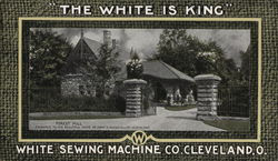 White Sewing Machine Co. Postcard