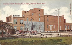 Stevens Point Brewing Co.'s Plant, Stevens Point, WIS Wisconsin Advertising Postcard Postcard Postcard