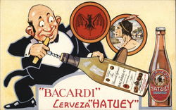 Bacardi Advertising Postcard Postcard Postcard