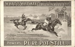 Powers' Pure Pot Still Advertising Postcard Postcard Postcard