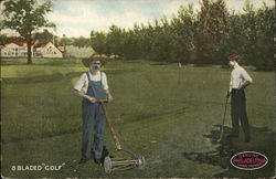 Philadelphia Lawn Mowers Advertising Postcard Postcard Postcard