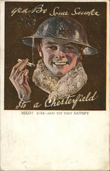 Chesterfield Cigarettes Postcard