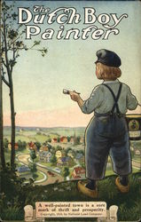 The Dutch Boy Painter Postcard