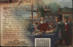 The Globe, Clothes, Hats and Furnishings for Men and Boys Postcard