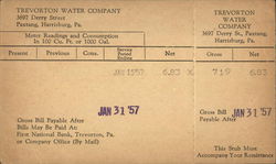 Trevorton Water Company Postcard