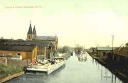 Seneca Canal Waterloo, NY Postcard Postcard