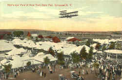 Bird's -Eye View Of New York State Fair Syracuse, NY Postcard Postcard