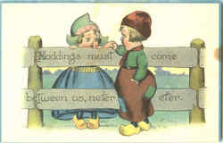 Noddings must come between us Postcard