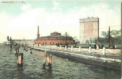 Battery Park Postcard