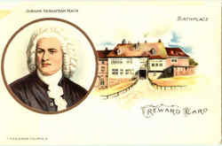 Johann Sebastian Bach Birthplace Postcard