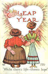 Leap Year Postcard Postcard