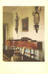 The Music Room At Mount Vernon Postcard Postcard