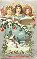 A Merry Christmas Postcard