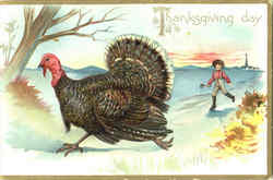 Thanksgiving Day Postcard