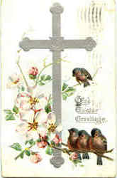 Grad Easter Greetings Postcard