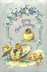 Loving Easter Greetings Postcard