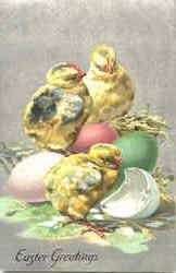 Easter Greetings Postcard Postcard