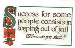 Success Postcard