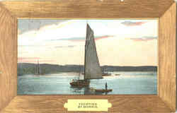 Yachting By Morris Sailboats Postcard Postcard