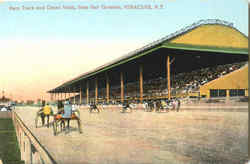 Race Track And Grand Stand, State Fair Grounds Postcard