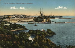 H.M. Dockyard, Ireland Island Postcard