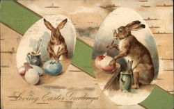 Sharing Easter Greetings Postcard