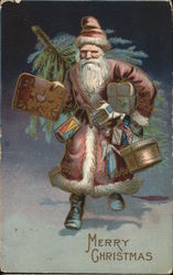 Merry Christmas Santa Claus Postcard Postcard Postcard