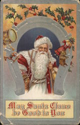 May Santa Claus be Good to You Postcard Postcard Postcard