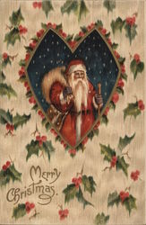 Merry Christmas Santa Claus Postcard Postcard Postcard