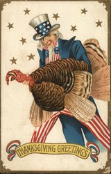 Thanksgiving Greetings Postcard