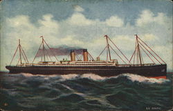 Steamship "Baltic" - White Star Fleet Steamers Postcard Postcard Postcard