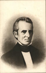 Portrait of James Knox Polk President of the US Postcard