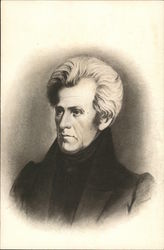 Portrait of Andrew Jackson Postcard