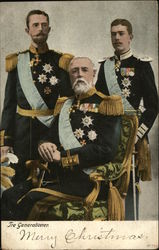 Tre Generationer Royalty Postcard Postcard Postcard