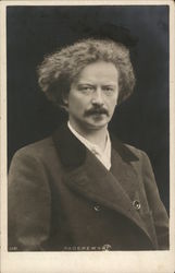 Portrait of Ignacy Jan Paderewski Postcard