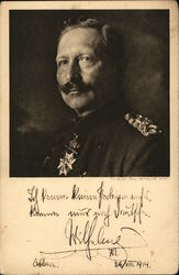 Kaiser Wilhelm II Royalty Postcard Postcard Postcard