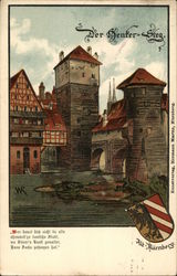 Nurnberg View Germany Postcard Postcard Postcard