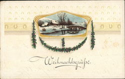 Weihnachtsgrufse Christmas Postcard Postcard Postcard