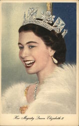 Portrait of Her Majesty Queen Elizabeth II Postcard