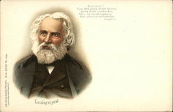 Henry Wadsworth Longfellow Postcard